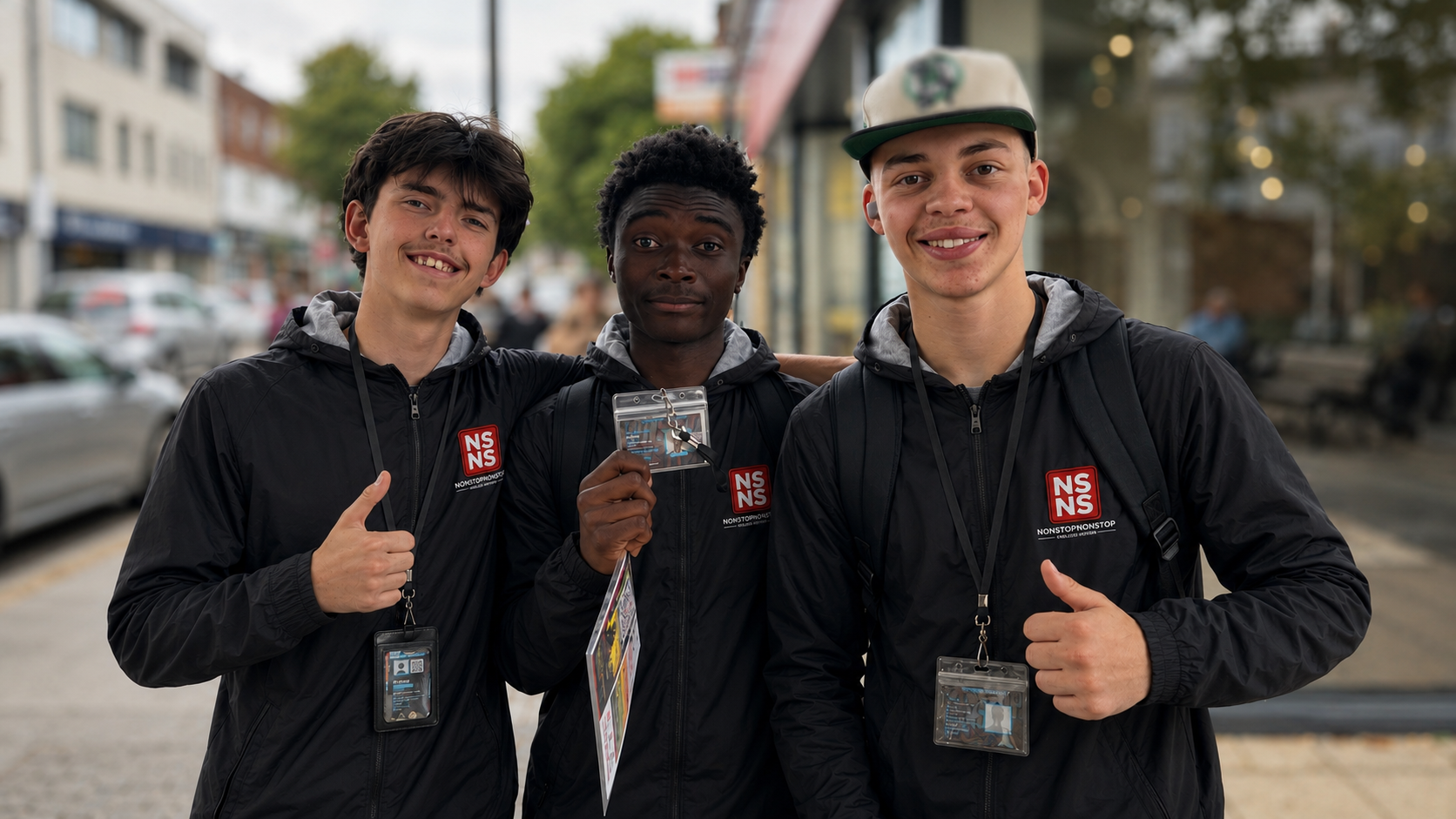 Youth Vendor representing NONSTOPNONSTOP